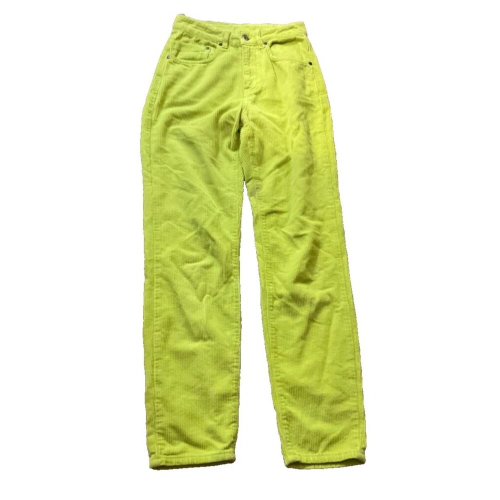 Ragged Jeans Women’s corduroy High Rise Lime Size  24